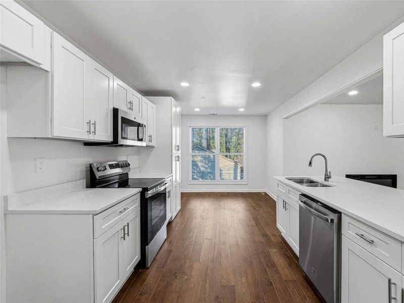 Furnished interior view inside a new home in , Riverdale (Image 5).