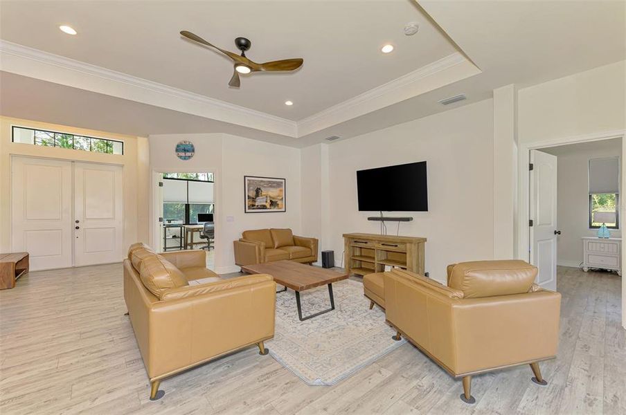 Furnished interior view inside a new home in , North Port (Image 18).