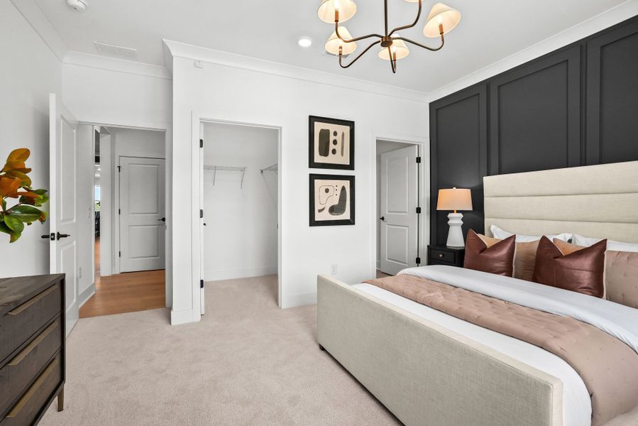 Representative furnished interior of a home built from the Renown by Del Webb in Del Webb Carolina Ridge, Midland (Image 62).