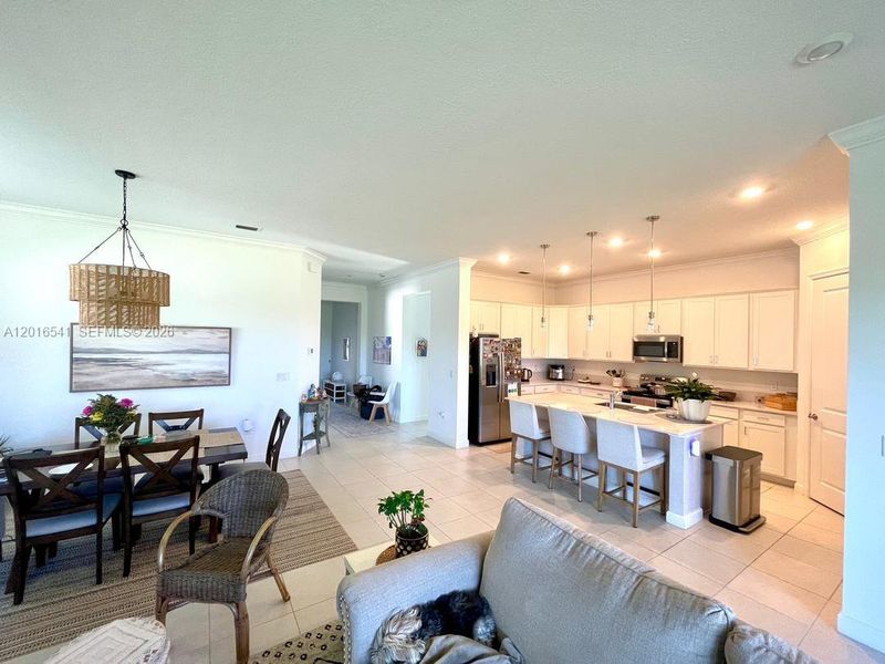Furnished interior view inside a new home in , Port St. Lucie (Image 14).
