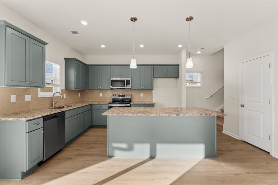 Furnished interior view inside a new home in Fairview Falls, Chesnee (Image 6).