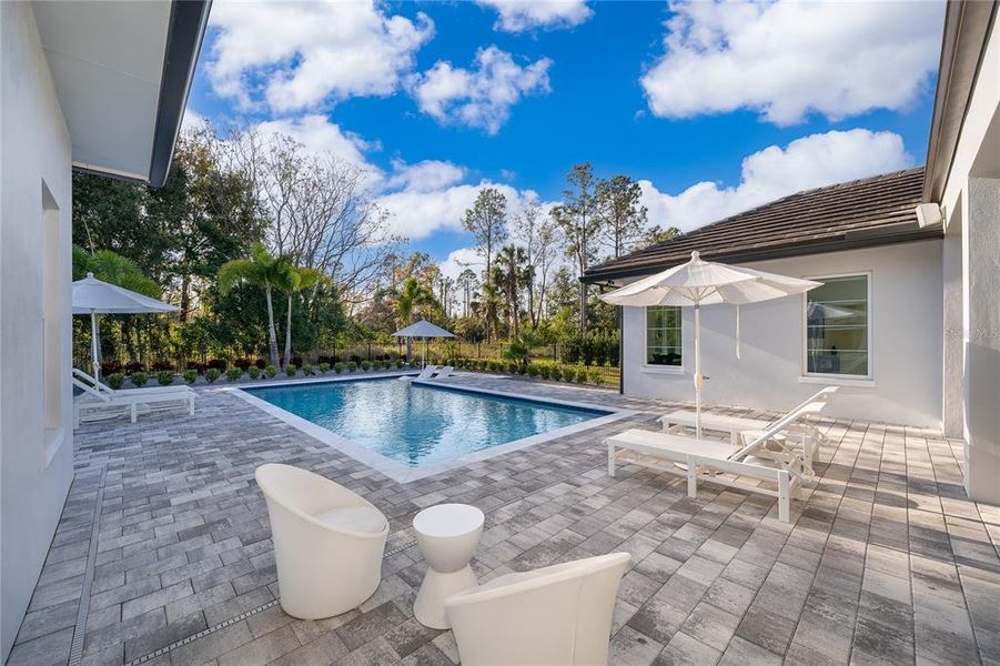 Exterior details and patio area of a home in , Montverde (Image 4). Exterior details and patio area of a home in , Montverde (Image 4).