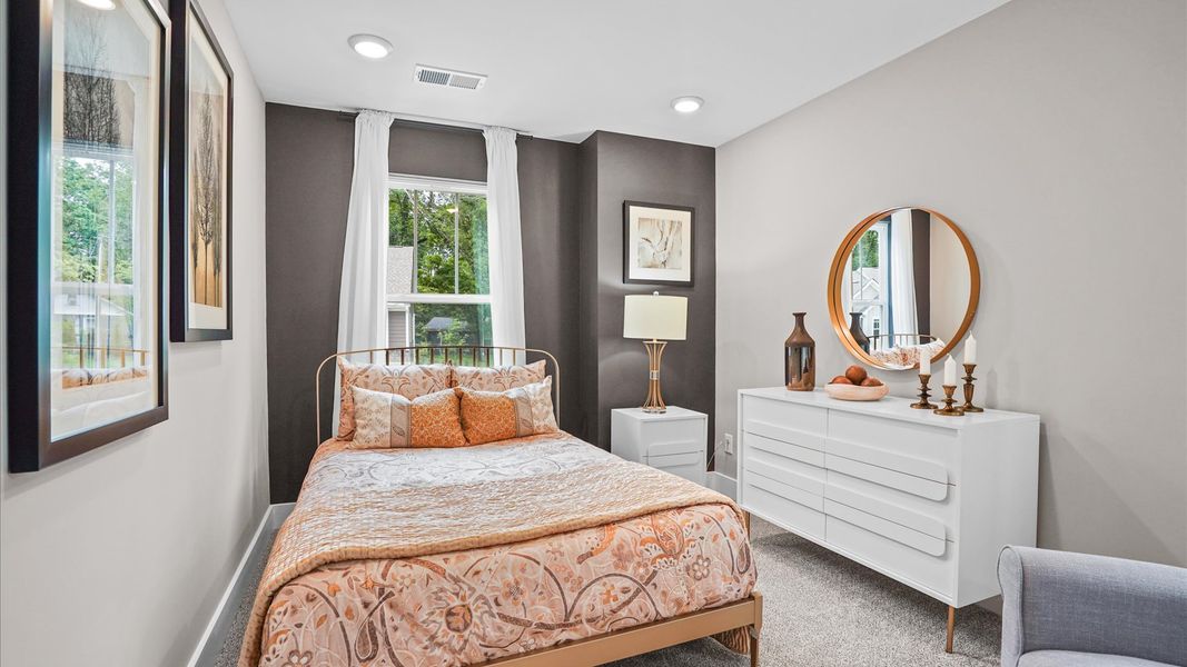 Representative furnished interior of a home built from the Litchfield by DRB Homes in Clayton Crossing, Arden (Image 10). Representative furnished interior of a home built from the Litchfield by DRB Homes in Clayton Crossing, Arden (Image 10).