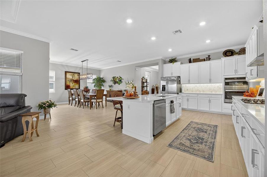 Furnished interior view inside a new home in Southshore Bay: The Grand Estates, Wimauma (Image 6).