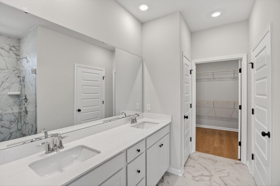 Furnished interior view inside a new home in Horizons at Carnes Crossroads | 55+, Summerville (Image 7).