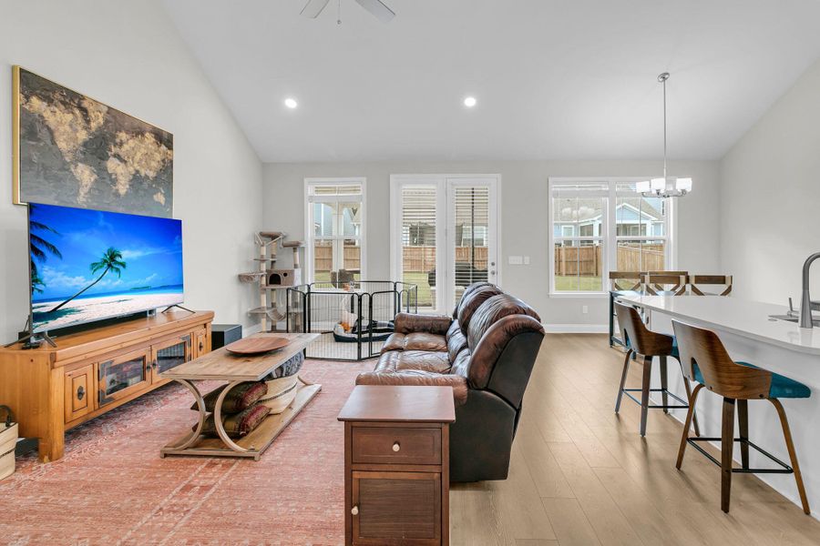 Furnished interior view inside a new home in High Point at Foxbank, Moncks Corner (Image 39).