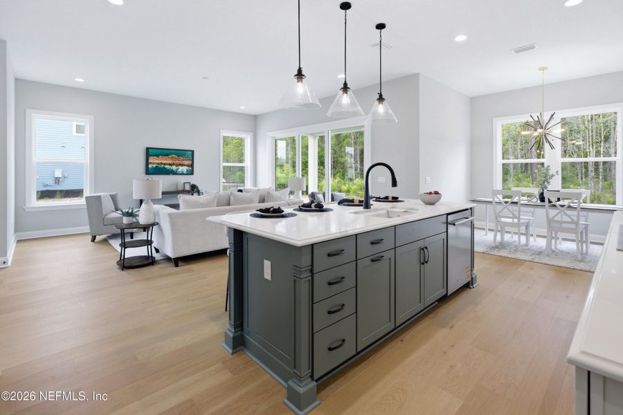 Furnished interior view inside a new home in , Ponte Vedra (Image 25).