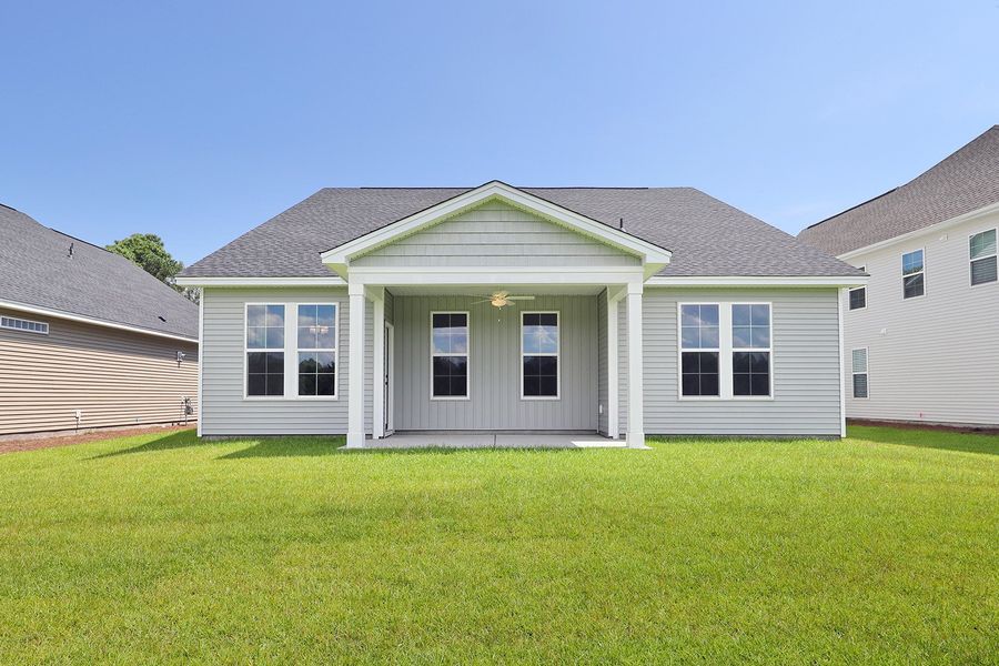 Exterior details and patio area of a home in Arcadia, Myrtle Beach (Image 26). Exterior details and patio area of a home in Arcadia, Myrtle Beach (Image 26).