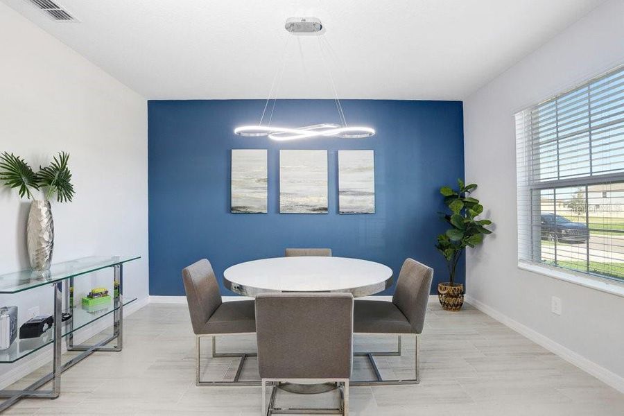 Furnished interior view inside a new home in , Zephyrhills (Image 12). Furnished interior view inside a new home in , Zephyrhills (Image 12).