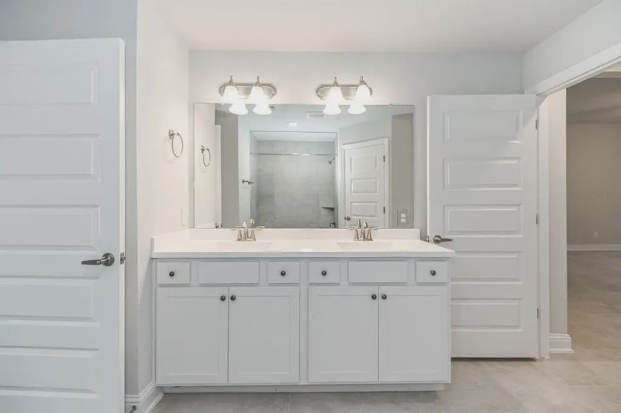 Furnished interior view inside a new home in Bayou Maison, Dickinson (Image 4). Furnished interior view inside a new home in Bayou Maison, Dickinson (Image 4).