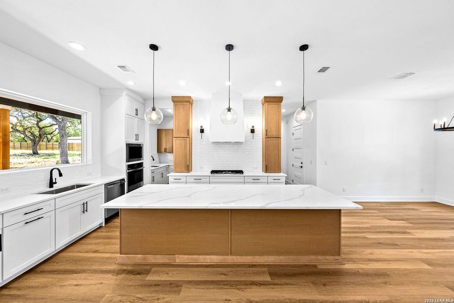 Furnished interior view inside a new home in , Spring Branch (Image 9).