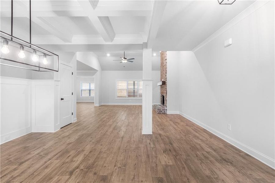 Spacious, unfurnished interior of a new home in Belle Woode Estates, Monroe (Image 24).