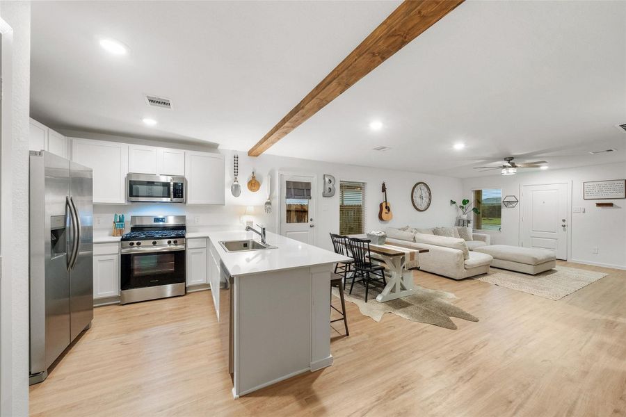 Furnished interior view inside a new home in Magnolia Ridge: Cottage Collection, Magnolia (Image 11).