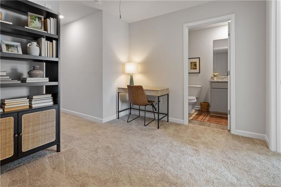 Furnished interior view inside a new home in Azalea Hills, Temple (Image 12).