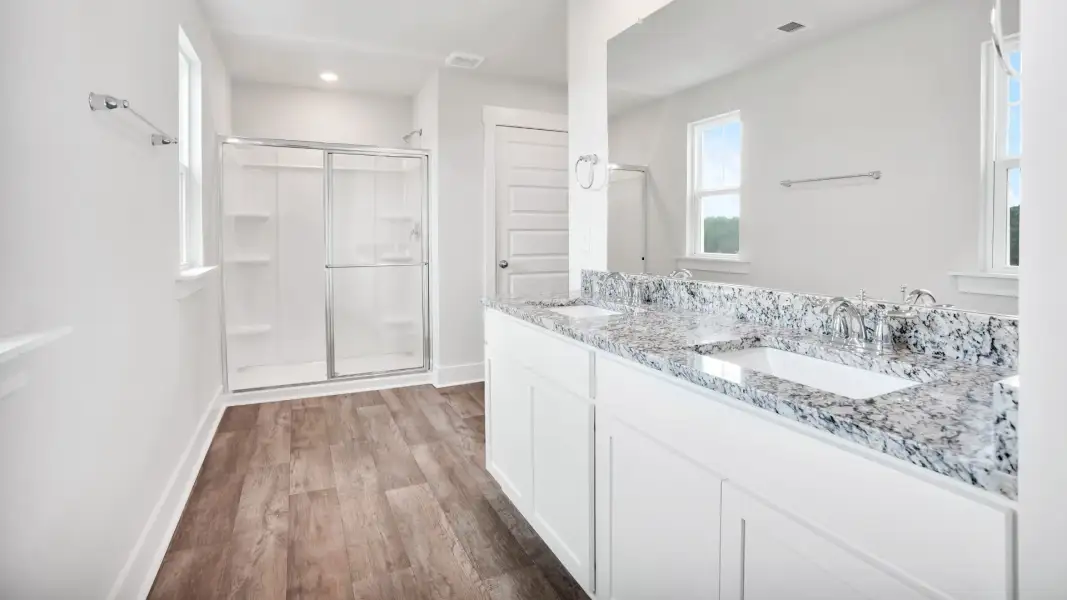 Furnished interior view inside a new home in Saltgrass Landing, Winnabow (Image 12).