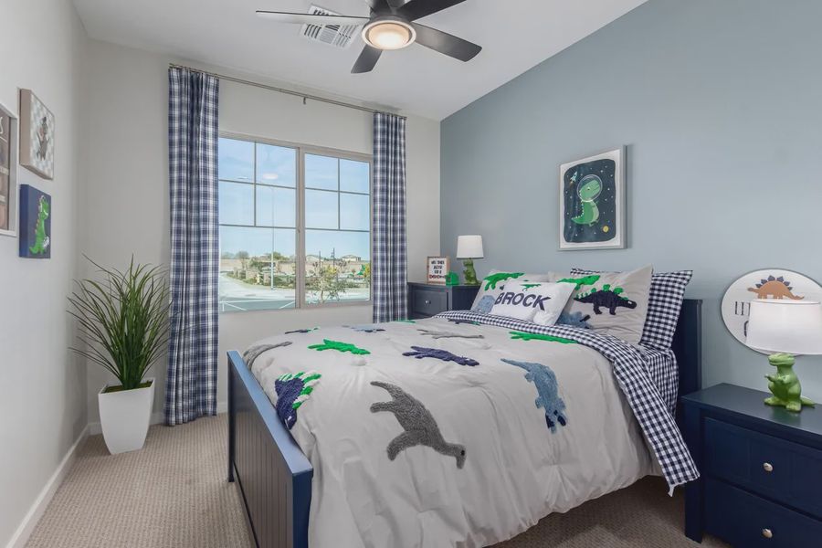Representative furnished interior of a home built from the Granite Vista Avanti - Plan 1901 by Elliott Homes in Avanti at Granite Vista, Waddell (Image 13).