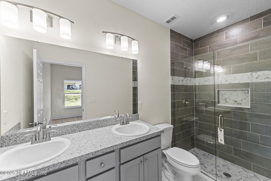 Furnished interior view inside a new home in , Jacksonville (Image 8).