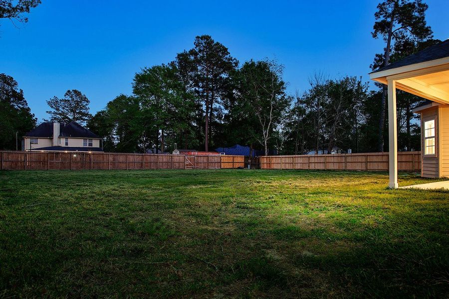 Exterior details and patio area of a home in , Magnolia (Image 3).