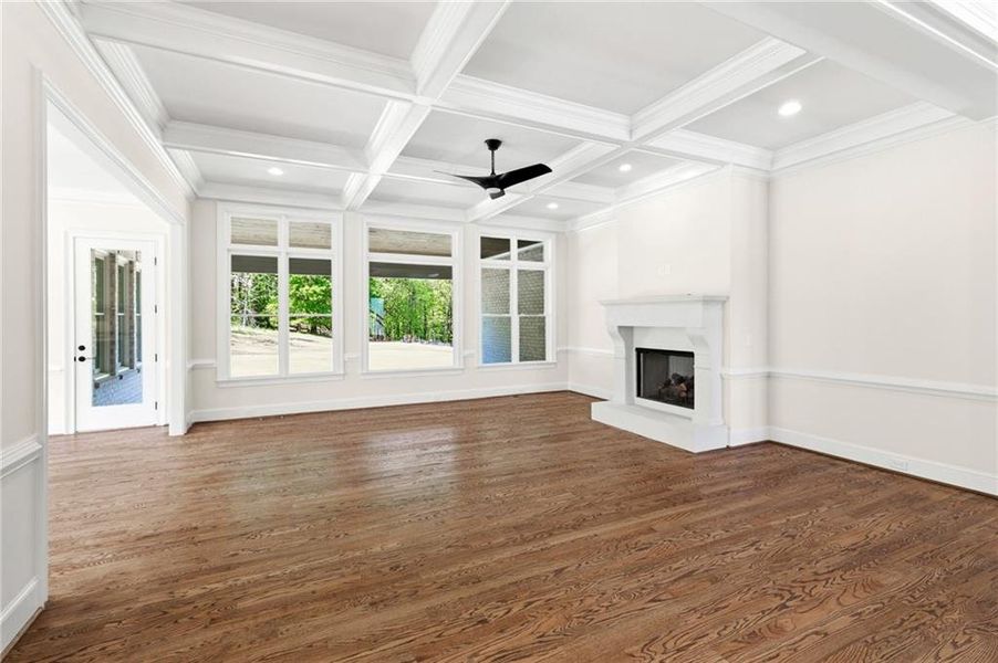 Spacious, unfurnished interior of a new home in , Canton (Image 19).