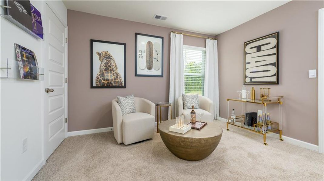 Furnished interior view inside a new home in Sherwood Manor, College Park (Image 24). Furnished interior view inside a new home in Sherwood Manor, College Park (Image 24).