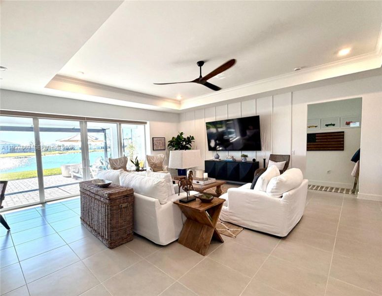 Furnished interior view inside a new home in , Punta Gorda (Image 7).