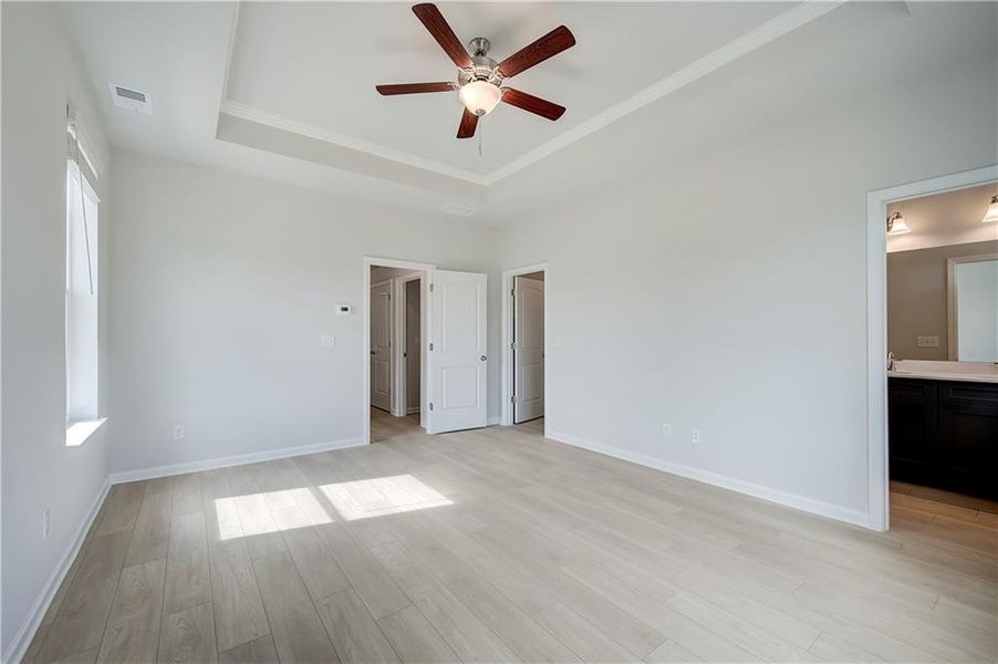 Spacious, unfurnished interior of a new home in Daybreak, Newnan (Image 21).