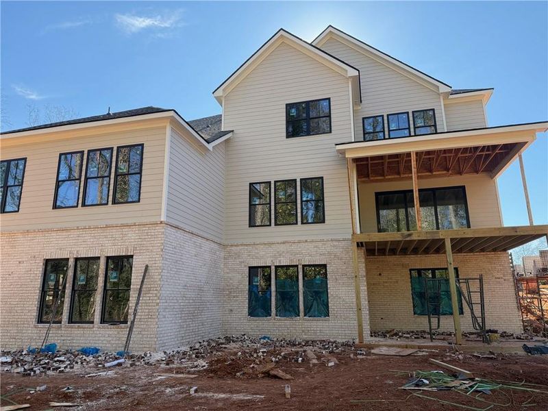 In-progress construction of a new home in , Atlanta, GA (Image 14).