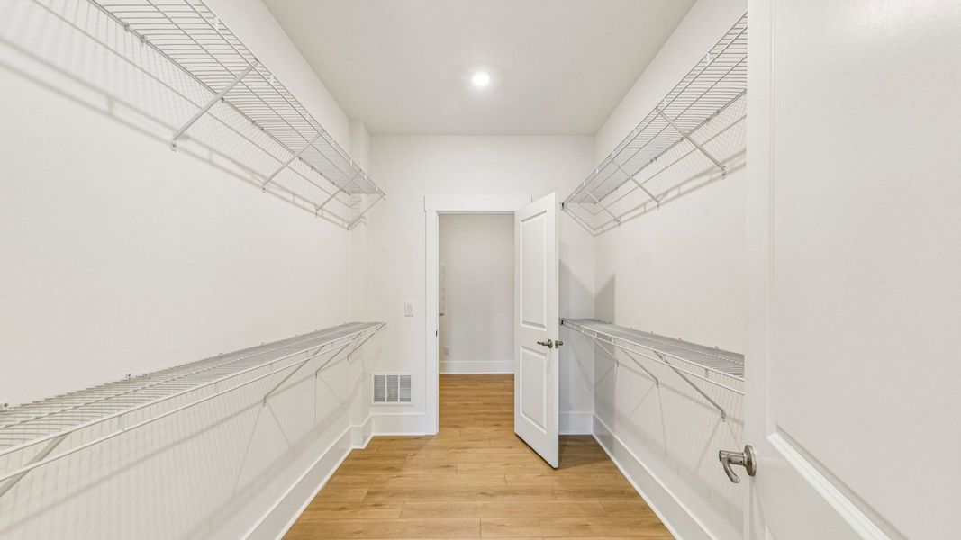 The Connect by DRB Elevate in Brook Run, Fort Mill SC - Walk-in Closet connected to the Laundry room