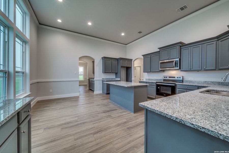 Furnished interior view inside a new home in , La Vernia (Image 5).