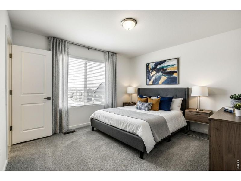 Furnished interior view inside a new home in , Fort Collins (Image 12). Furnished interior view inside a new home in , Fort Collins (Image 12).