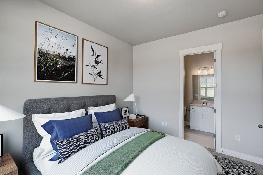Representative furnished interior of a home built from the The Larkspur by Landmark Homes in Country Farms Village - The Cottages, Windsor (Image 13). Representative furnished interior of a home built from the The Larkspur by Landmark Homes in Country Farms Village - The Cottages, Windsor (Image 13).