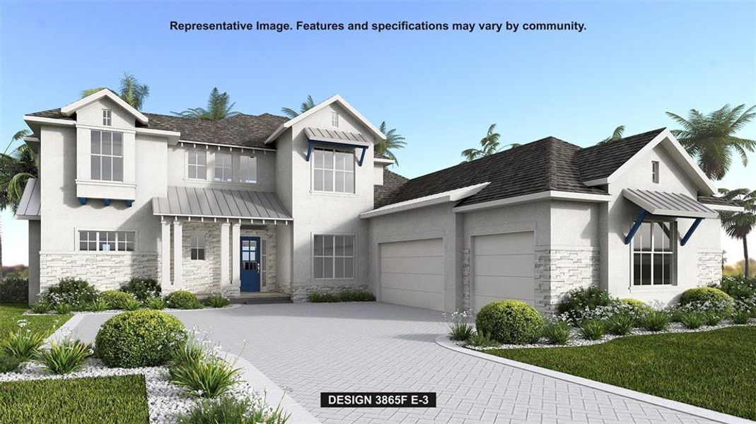Front exterior of a new home in , Bradenton, FL, highlighting curb appeal (Image 1). Front exterior of a new home in , Bradenton, FL, highlighting curb appeal (Image 1).