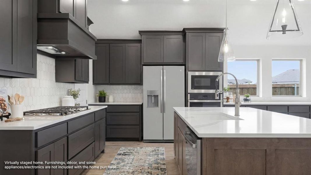 Furnished interior view inside a new home in Meraki, Forney (Image 10).