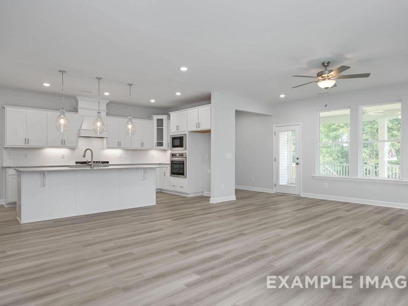 Spacious, unfurnished interior of a new home in Retreat at North Main, Lillington (Image 19).