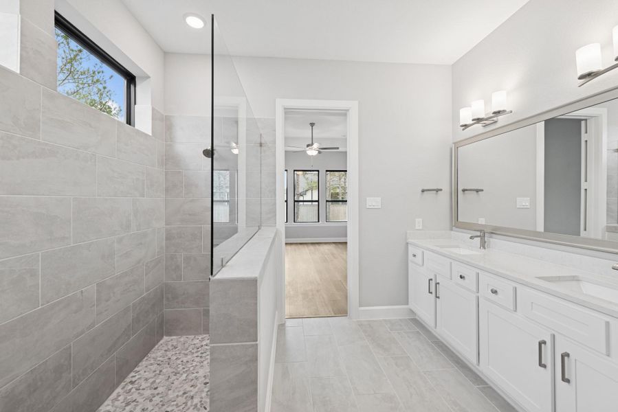 Furnished interior view inside a new home in Kresston, Magnolia (Image 11).