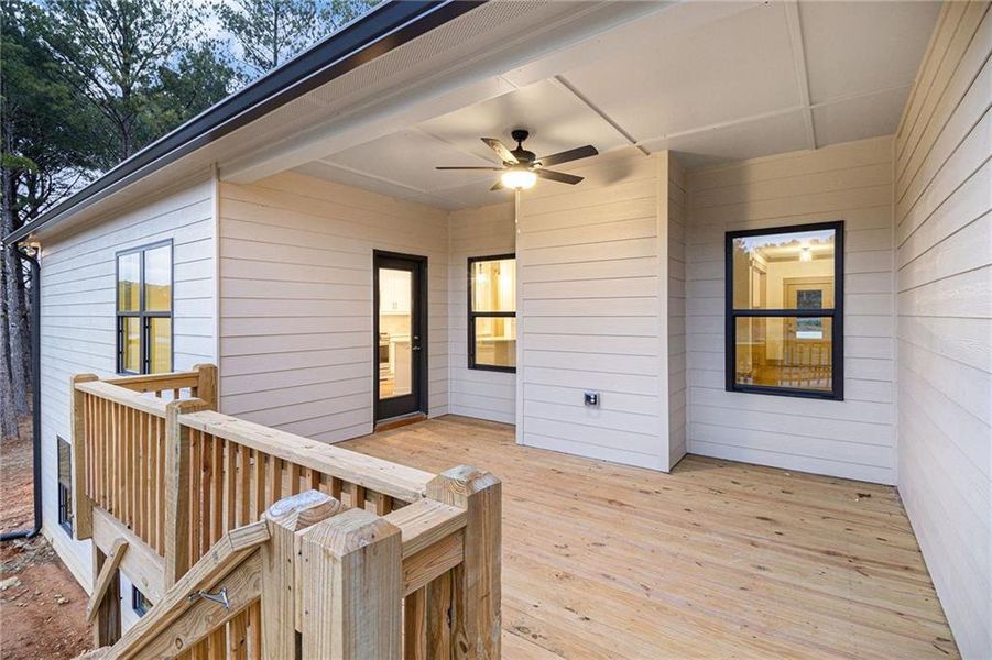 Exterior details and patio area of a home in , Taylorsville (Image 24).