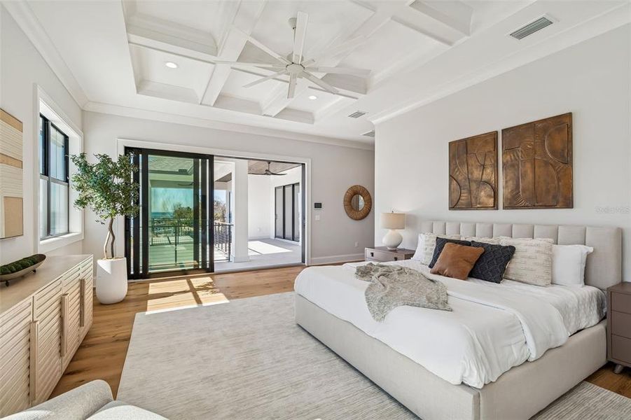 Furnished interior view inside a new home in , Tampa (Image 50).