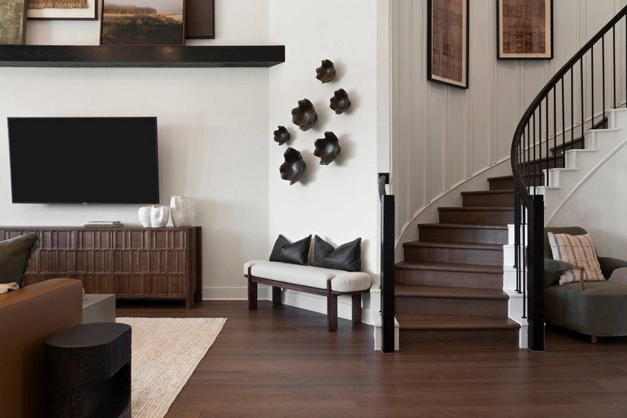 Furnished interior view inside a new home in Lagos Reserve, Manor (Image 13).