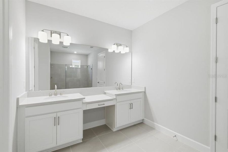 Furnished interior view inside a new home in Harvest at Ovation, Winter Garden (Image 3).