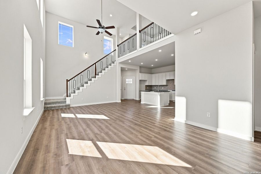 Spacious, unfurnished interior of a new home in Red Hawk Landing, San Antonio (Image 18).