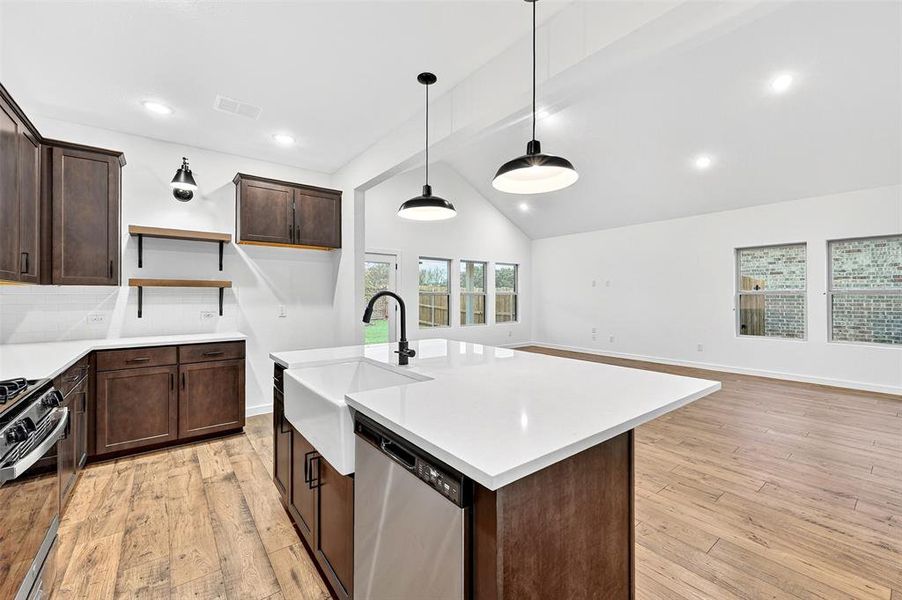 Furnished interior view inside a new home in Caldwell Lakes, Dallas (Image 9).
