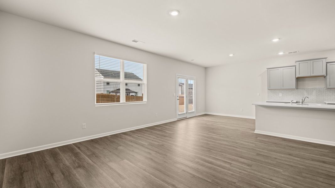 Representative unfurnished interior of a home built from the Hayden by D.R. Horton in Locust Grove Station - Cedar Ridge, Locust Grove (Image 15).