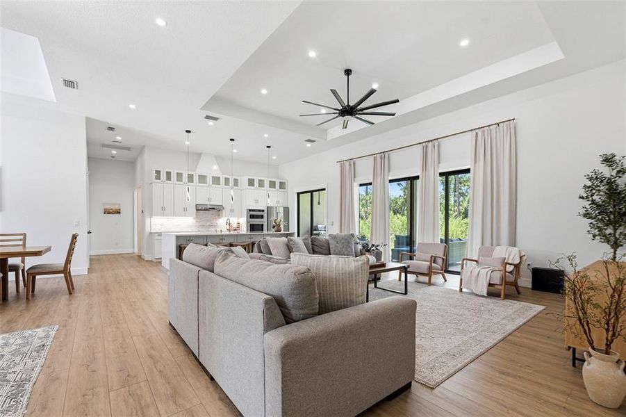 Furnished interior view inside a new home in , North Port (Image 49).