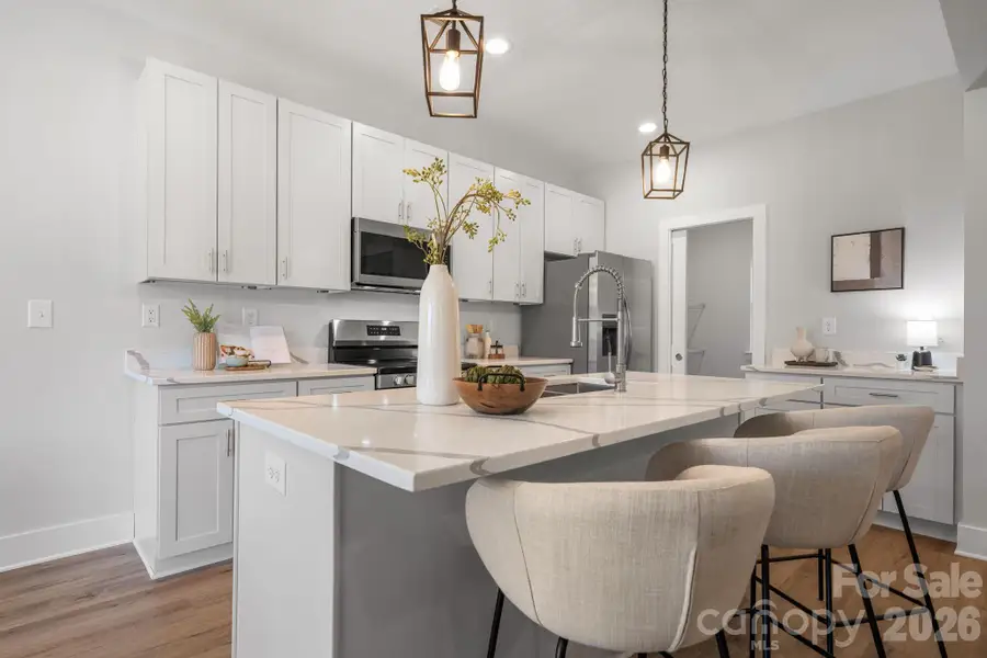 Furnished interior view inside a new home in , Conover (Image 12).