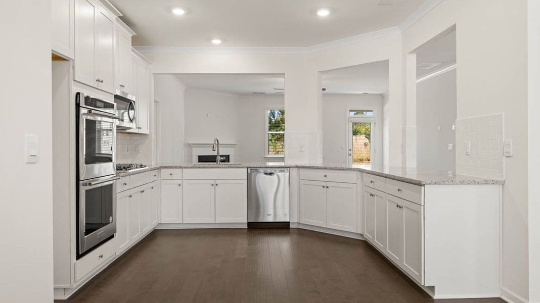 Furnished interior view inside a new home in The Gates at Pates Creek, Hampton (Image 3).
