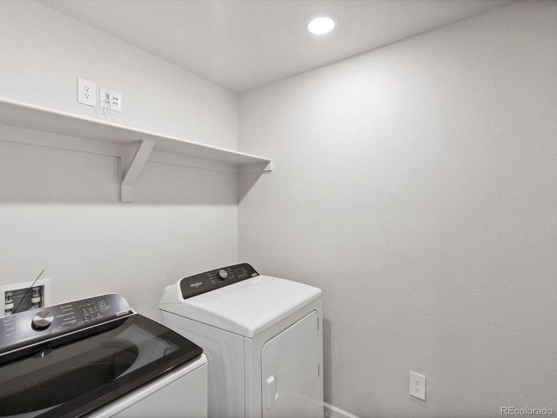 Furnished interior view inside a new home in Poudre Heights: The Meadow Collection, Windsor (Image 7). Furnished interior view inside a new home in Poudre Heights: The Meadow Collection, Windsor (Image 7).