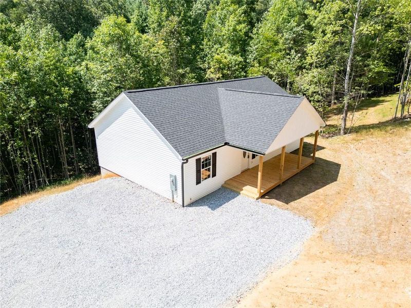Exterior details and patio area of a home in , Dahlonega (Image 18).