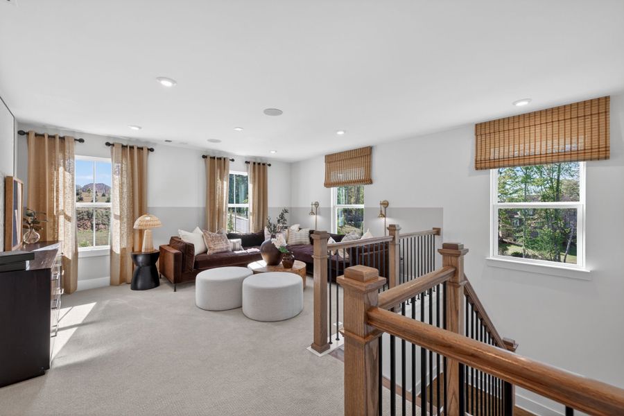 Representative furnished interior of a home built from the Riverton by Pulte Homes in Riversprings, Dacula (Image 64).