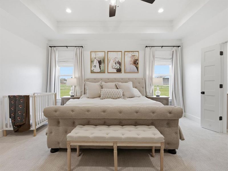 Furnished interior view inside a new home in , Weatherford (Image 5).