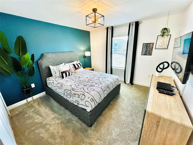 Furnished interior view inside a new home in , Davenport (Image 11).